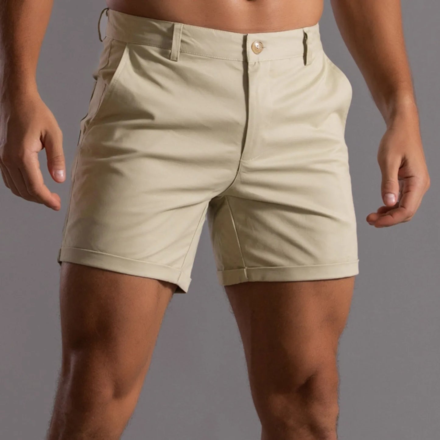 Ademende Sneldrogende Surf Shorts met Trekkoord en Zakken